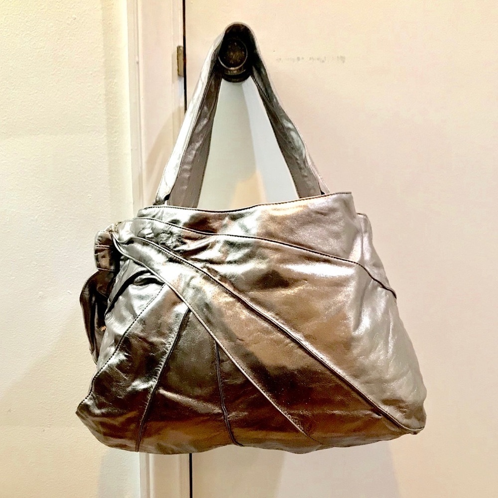 NWOT Kooba Silver Purse